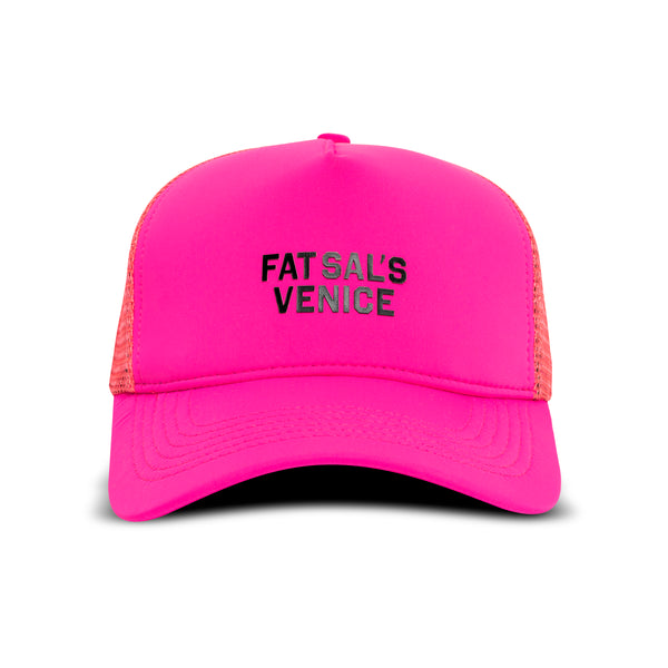 Fat Sal's Venice Trucker Neon Pink