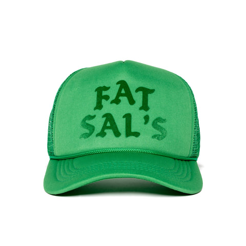 Fat Sal's Crew Trucker Hat Green/Green