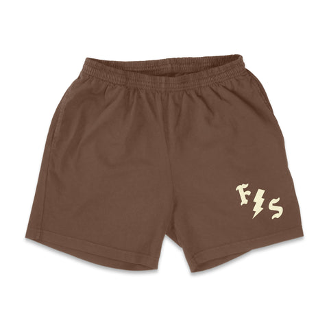 Fat Sal's Crew Brown Sweat Shorts