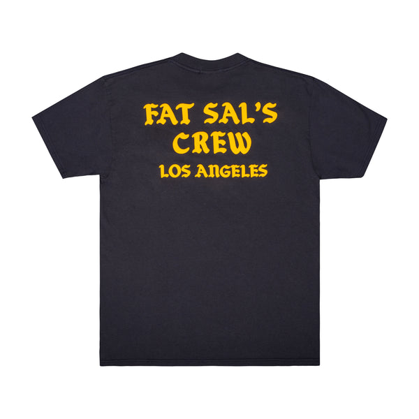 Fat Sal's Crew T-Shirt NVY/YLW