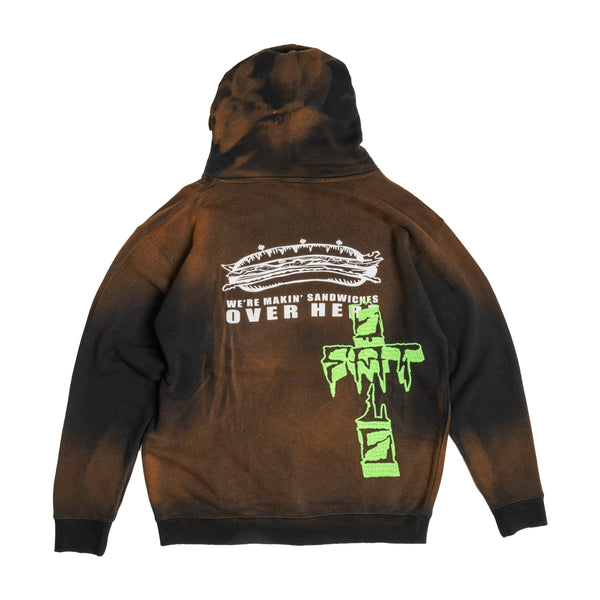 Fat Sal's Venice Black Washed Hoodie