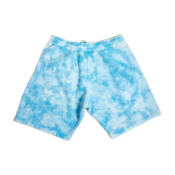 Fat Sal's Venice Sky Blue Cloud Dye Sweat Shorts