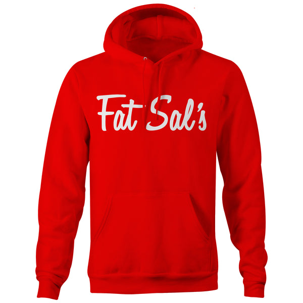FAT SAL'S EST. HOODIE RED/WHT